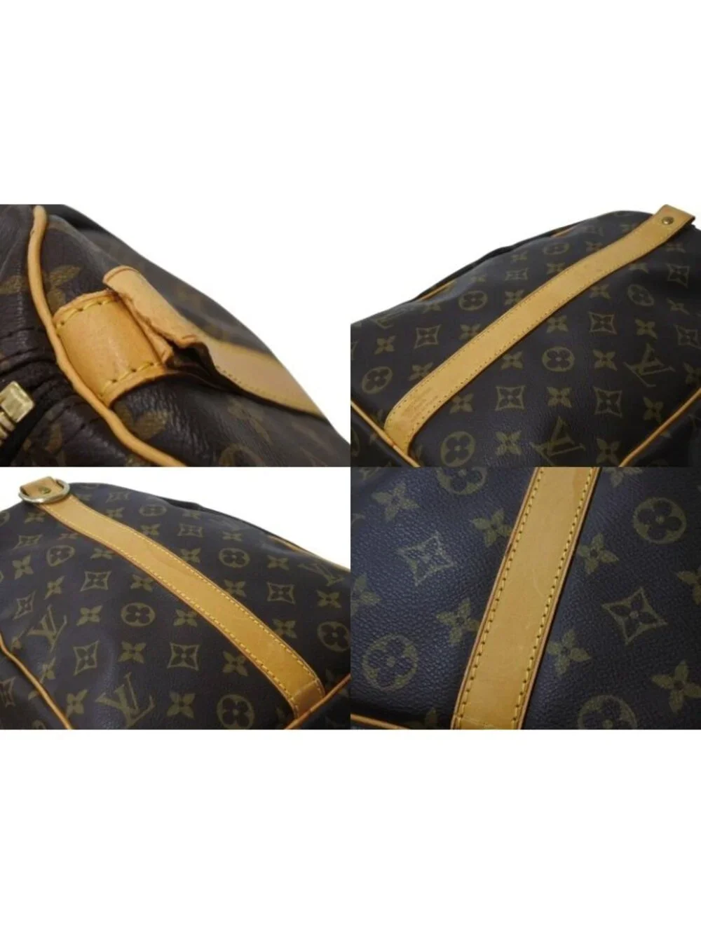 Louis Vuitton Keepall Bandouliere 50 Monogram Canvas Boston Bag